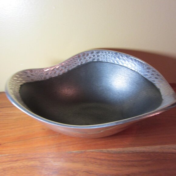 inspired generations silver metal fruit serving bowl discontinued (W4632) - Picture 5 of 13
